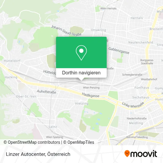 Linzer Autocenter Karte