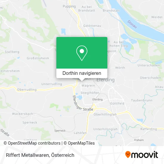 Riffert Metallwaren Karte