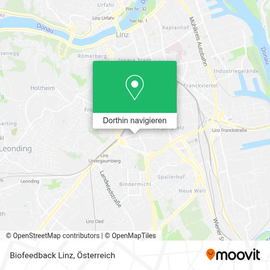 Biofeedback Linz Karte