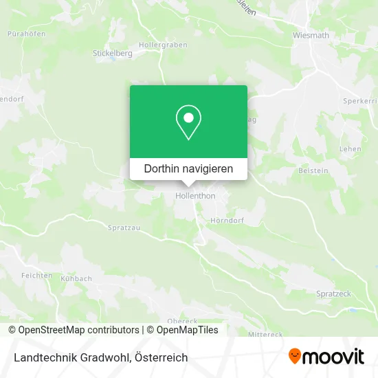 Landtechnik Gradwohl Karte