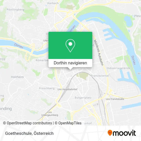 Goetheschule Karte
