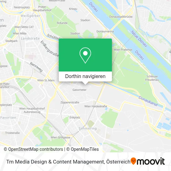 Tm Media Design & Content Management Karte