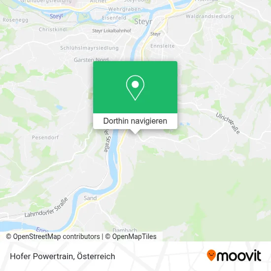 Hofer Powertrain Karte