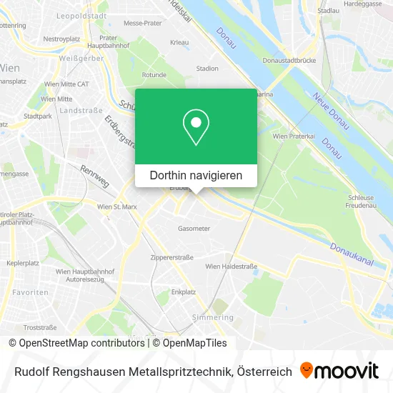 Rudolf Rengshausen Metallspritztechnik Karte
