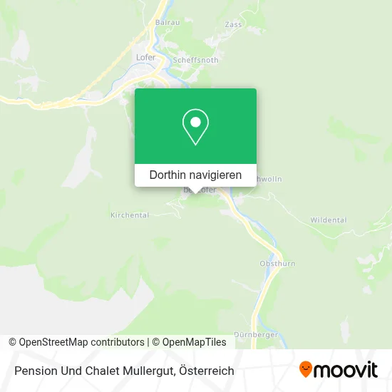 Pension Und Chalet Mullergut Karte