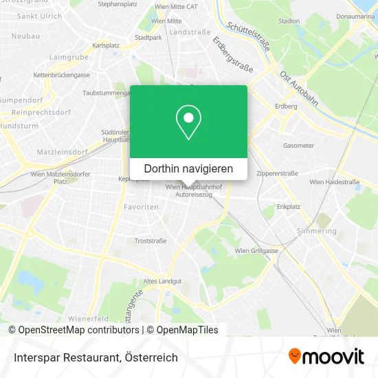Interspar Restaurant Karte