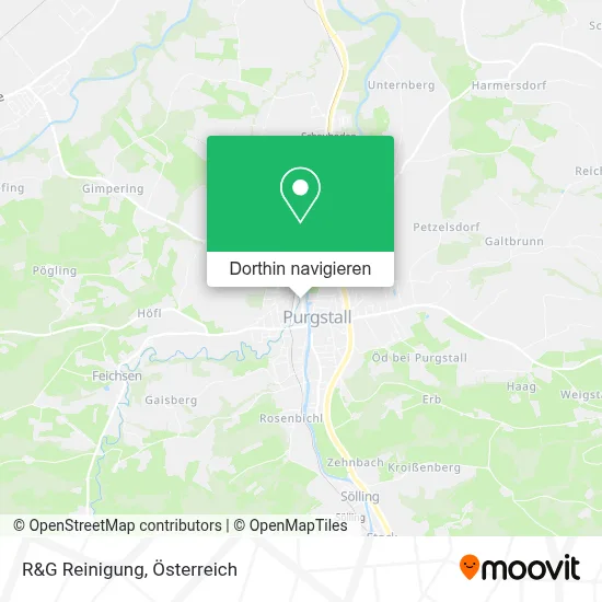 R&G Reinigung Karte
