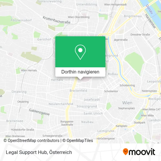 Legal Support Hub Karte