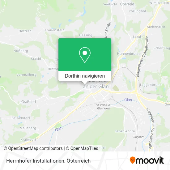 Herrnhofer Installationen Karte