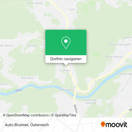 Auto-Brunner Karte