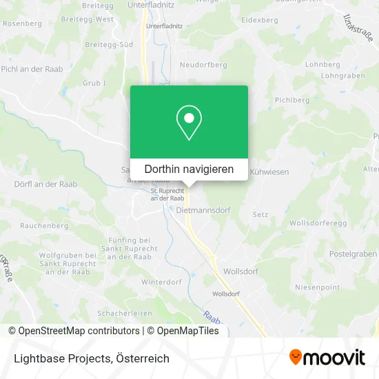 Lightbase Projects Karte
