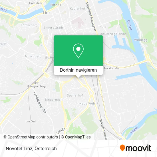 Novotel Linz Karte