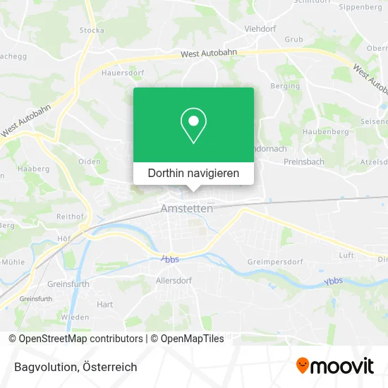 Bagvolution Karte
