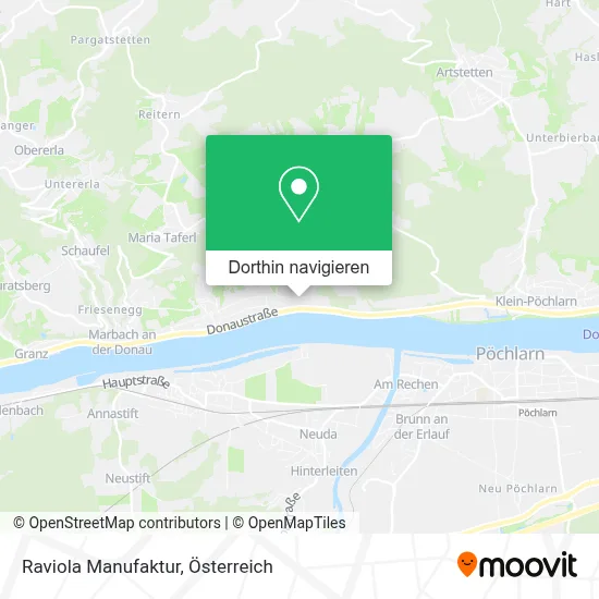 Raviola Manufaktur Karte