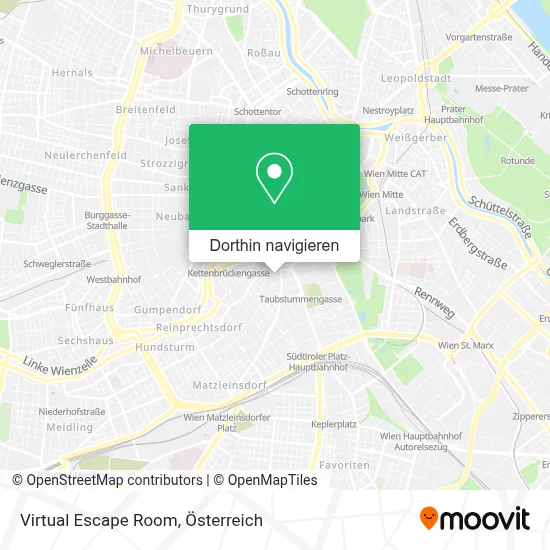 Virtual Escape Room Karte