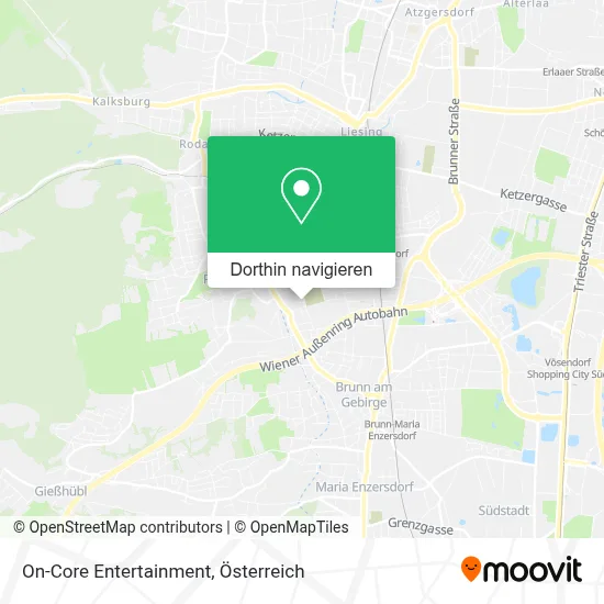On-Core Entertainment Karte