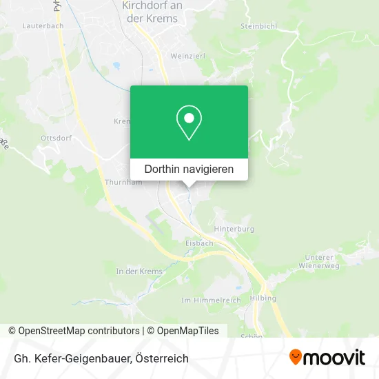 Gh. Kefer-Geigenbauer Karte