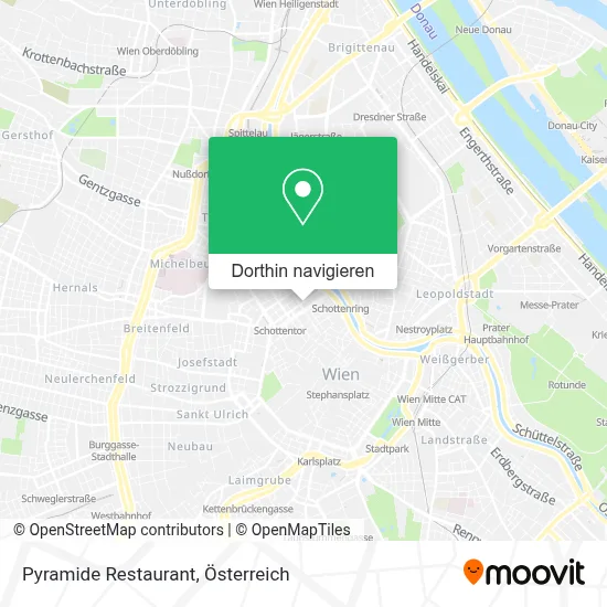 Pyramide Restaurant Karte