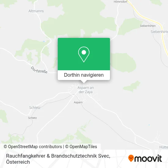 Rauchfangkehrer & Brandschutztechnik Svec Karte