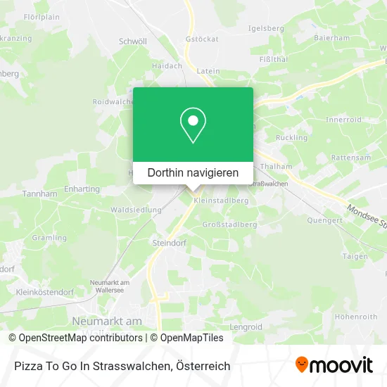 Pizza To Go In Strasswalchen Karte
