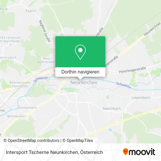 Intersport Tscherne Neunkirchen Karte