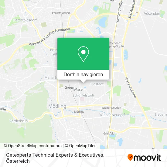 Getexperts Technical Experts & Executives Karte
