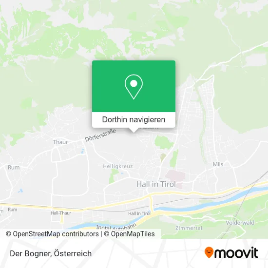 Der Bogner Karte