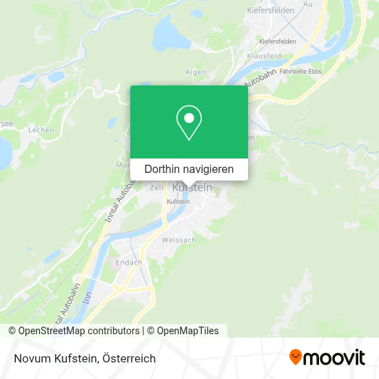 Novum Kufstein Karte