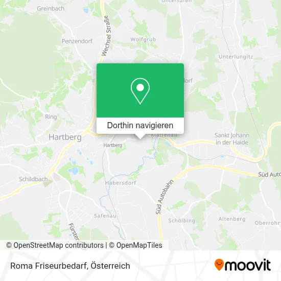 Roma Friseurbedarf Karte