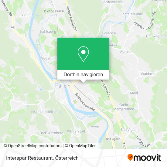 Interspar Restaurant Karte