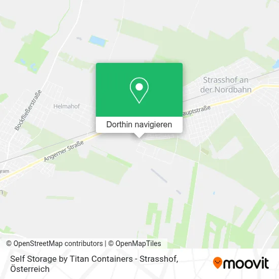 Self Storage by Titan Containers - Strasshof Karte