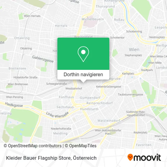 Kleider Bauer Flagship Store Karte