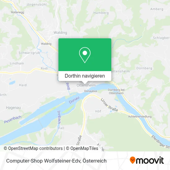 Computer-Shop Wolfsteiner-Edv Karte