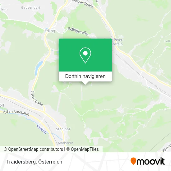 Traidersberg Karte