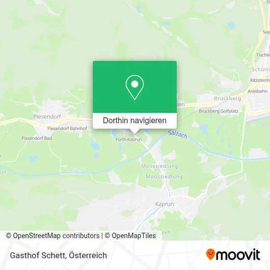 Gasthof Schett Karte