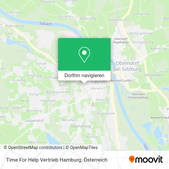 Time For Help Vertrieb Hamburg Karte
