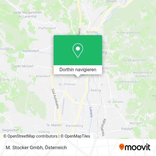 M. Stocker Gmbh Karte