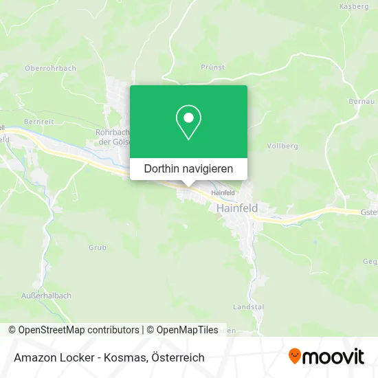 Amazon Locker - Kosmas Karte