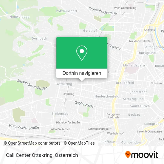 Call Center Ottakring Karte