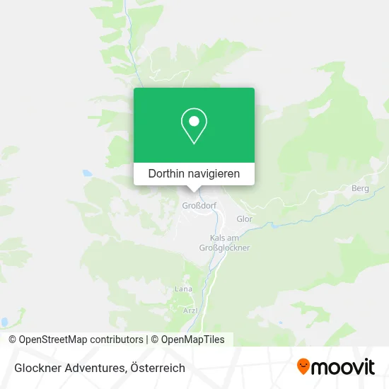 Glockner Adventures Karte