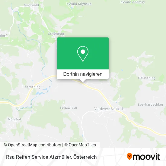 Rsa Reifen Service Atzmüller Karte