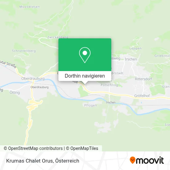Krumas Chalet Orus Karte