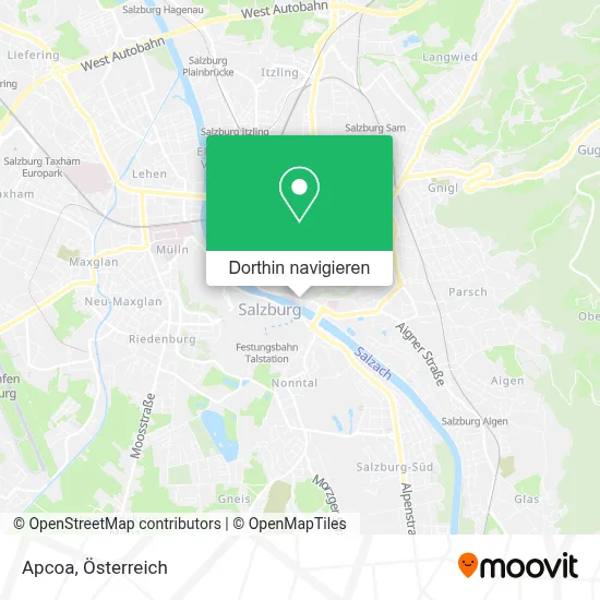 Apcoa Karte