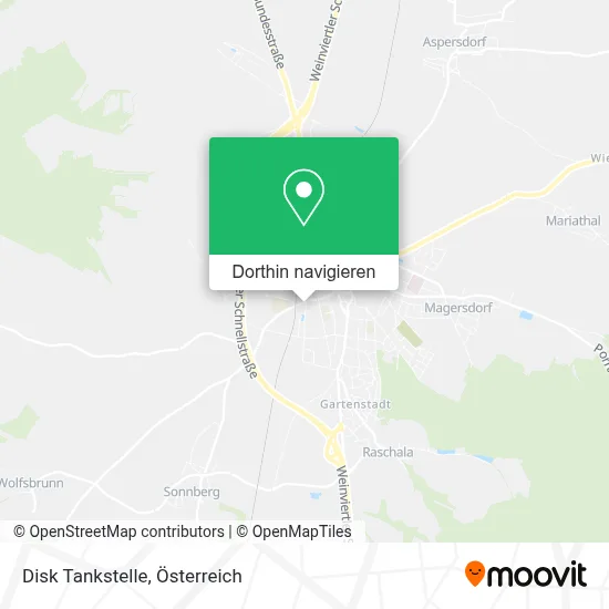 Disk Tankstelle Karte