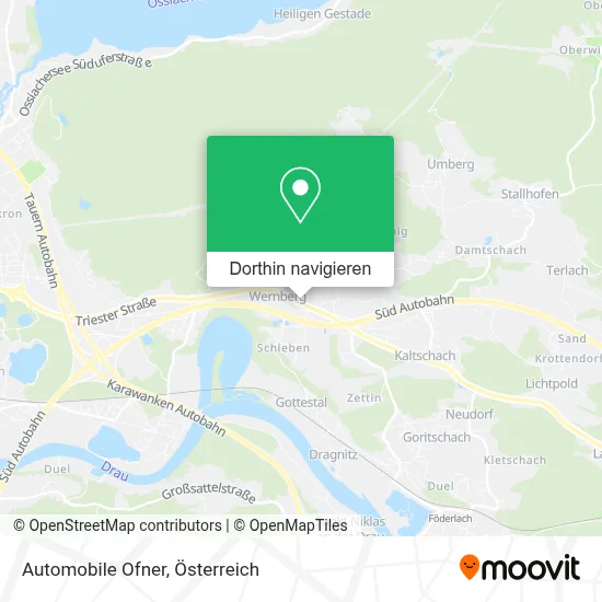 Automobile Ofner Karte