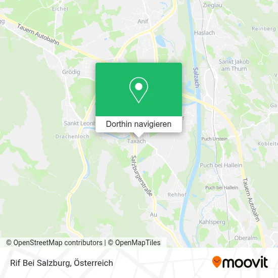 Rif Bei Salzburg Karte