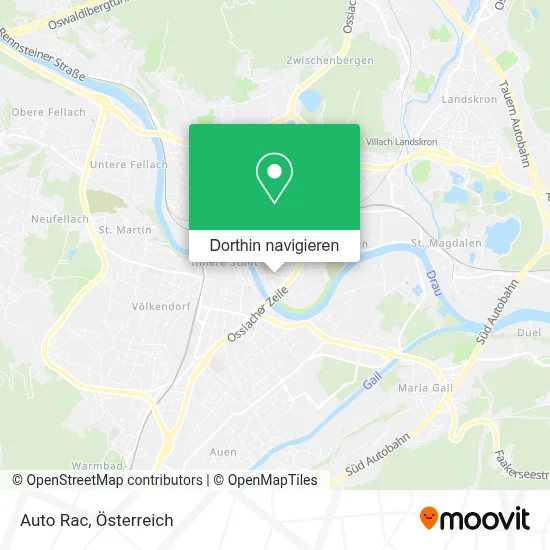 Auto Rac Karte