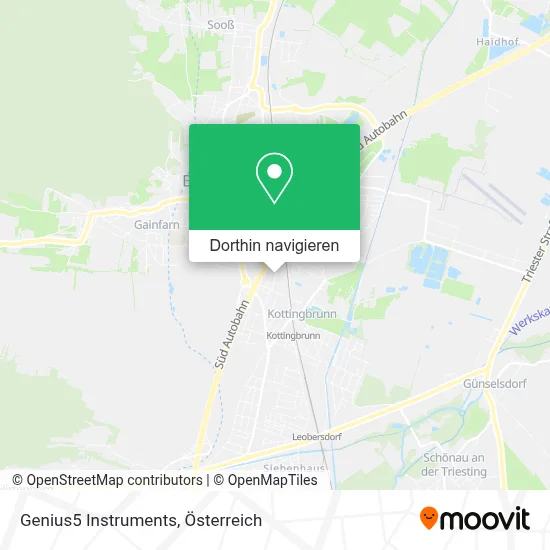Genius5 Instruments Karte