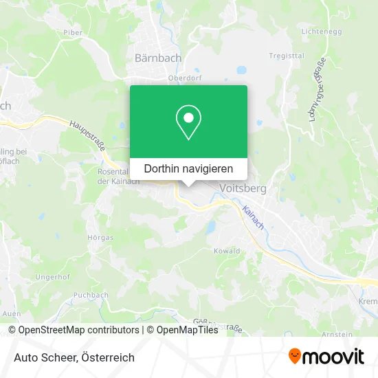 Auto Scheer Karte