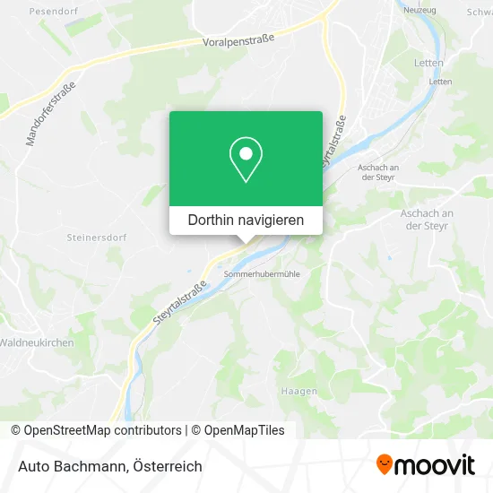 Auto Bachmann Karte